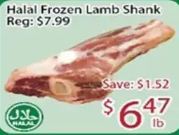 Sunny Food Mart Halal Frozen Lamb Shank offer
