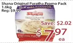 Sunny Food Mart Shana original paratha offer