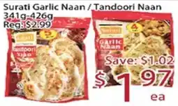 Sunny Food Mart Surati garlic naan offer