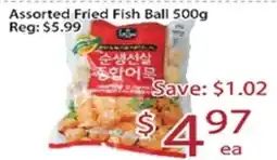 Sunny Food Mart Assorted Fried Fish Ball offer