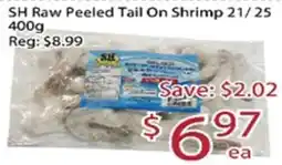 Sunny Food Mart SH Raw Peeled Tail On Shrimp offer