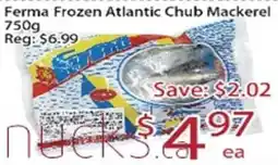 Sunny Food Mart Ferma frozen atlantic chub mackerel offer