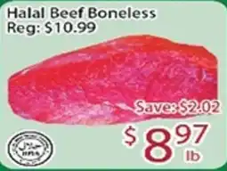 Sunny Food Mart Halal Beef Boneless offer