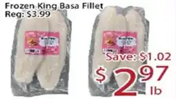 Sunny Food Mart Frozen King Basa Fillet offer