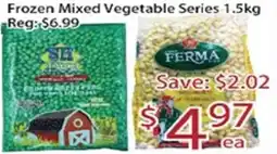 Sunny Food Mart Frozen Mixed Vegetable Series offer