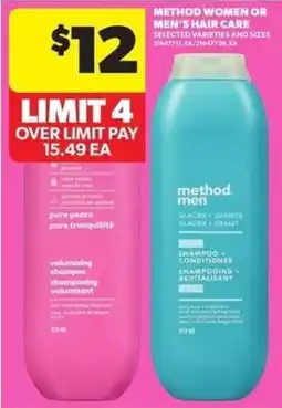 Atlantic Superstore Method men glacier + granite shampoo + conditioner offer