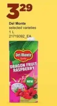 Atlantic Superstore Del Monte dragon fruit raspberry offer