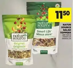 Atlantic Superstore Natur source salad toppers offer