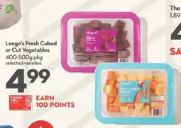Longo's Longo's Fresh Cubed or Cut Vegetables offer