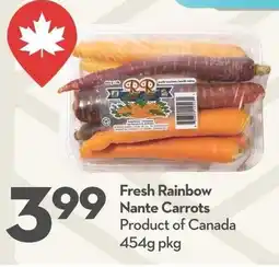 Longo's Fresh Rainbow Nante Carrots offer