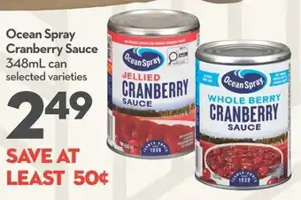 Ocean Spray cranberry sauce