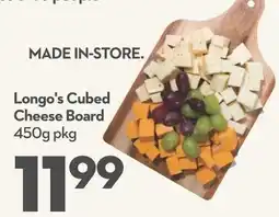 Longo's Longo's Cubed Cheese Board offer