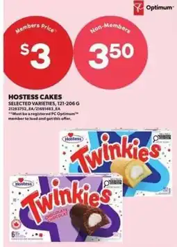 Atlantic Superstore Hostess cakes offer