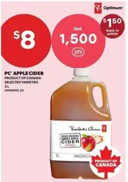 Atlantic Superstore pc apple cider offer
