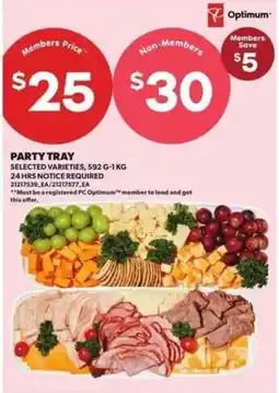 Atlantic Superstore Party tray offer