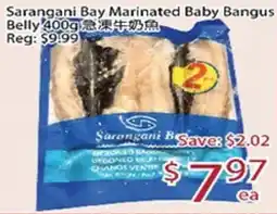 Sunny Food Mart Sarangani Bay marinated baby bangus belly offer