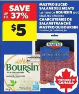 Atlantic Superstore Mastro sliced salami deli meats offer