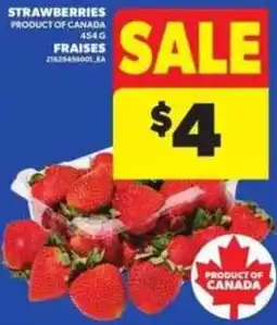Atlantic Superstore Strawberries offer