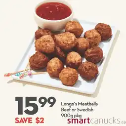 Longo's Longo's Meatballs offer