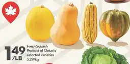 Longo's Fresh Squash offer