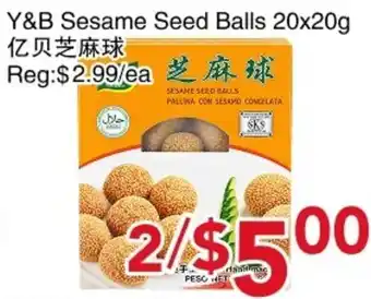 Y&B Sesame Seed Balls