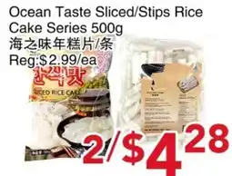 Yours Food Mart Ocean Taste Sliced/Stips Rice Cake Series offer