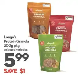 Longo's Longo's Protein Granola offer