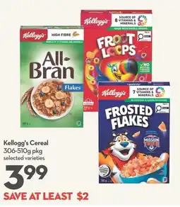 Longo's Kellogg's Cereal offer