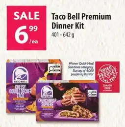 Co-op Taco Bell Premium Dinner Kit offer