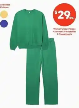 Atlantic Superstore Women's CozyFleece Crewneck Sweatshirt & Sweatpants offer