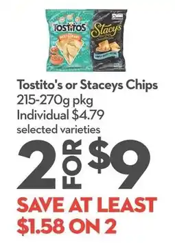 Longo's Tostito's or Stacey's Chips offer