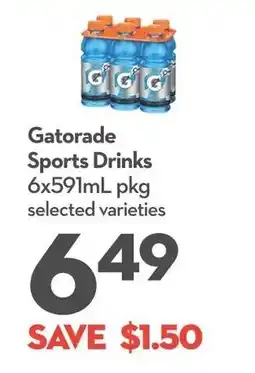 Longo's Gatorade Sports Drinks offer