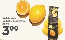 Longo's Fresh Lemons offer