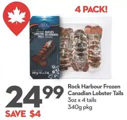 Longo's Rock Harbour Canadian Lobster Tails offer