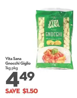 Longo's Vita Sana Gnocchi Giglio offer
