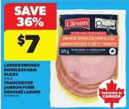 Atlantic Superstore Larsen smoked boneless ham slices offer
