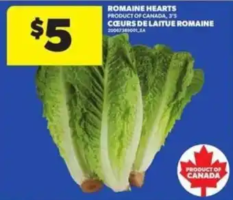 Atlantic Superstore Romaine Hearts offer