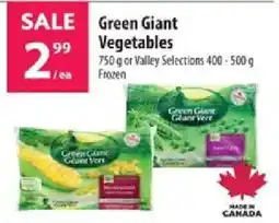 Co-op Green Giant Vegetables offer