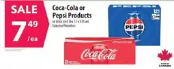 Co-op Coca-Cola or Pepsi Products offer