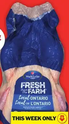 Food Basics FRESH FROM THE FARM OR ZABIHA HALAL WHOLE CHICKEN offer
