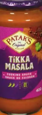 Food Basics PATAK'S COOKING SAUCE offer