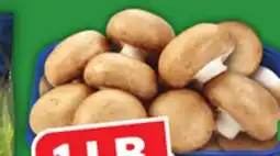 Food Basics WHOLE WHITE OR CREAMY MUSHROOMS, 454 G OR ROMAINE HEARTS offer