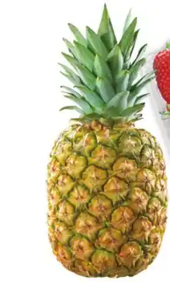 Food Basics TROPICAL GOLD PINEAPPLE PRODUCT OF COSTA RICA STRAWBERRIES PRODUCT OF U.S.A., NO.1 GRADE 454G offer