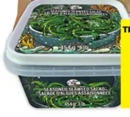 Food Basics SEAJOY SEAWEED SALAD OR MACKEREL FILLET OR SEASOUL COOKED SHRIMP offer