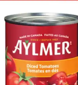 Food Basics AYLMER TOMATOES OR HUNT'S PASTA SAUCE offer