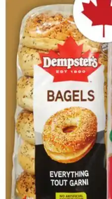 Food Basics DEMPSTER'S WHOLE GRAIN BREAD, AND BAGELS offer