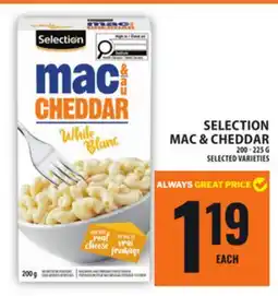 Food Basics SELECTION MAC & CHEDDAR offer