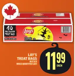 Food Basics LAY'S TREAT BAGS offer