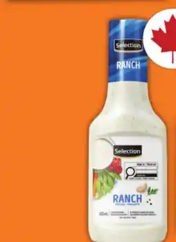 Food Basics SELECTION SALAD DRESSING offer