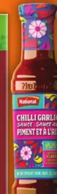 Food Basics NATIONAL COOKING SAUCE, DIVYA GARLIC OR GINGER PASTE OR TATA SPICE offer